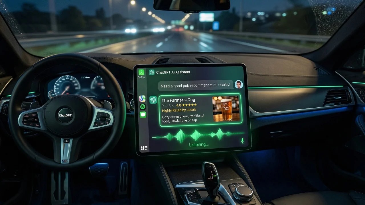 CarPlay adiciona Google Meet e Audiomack: novos aplicativos e principais restrições