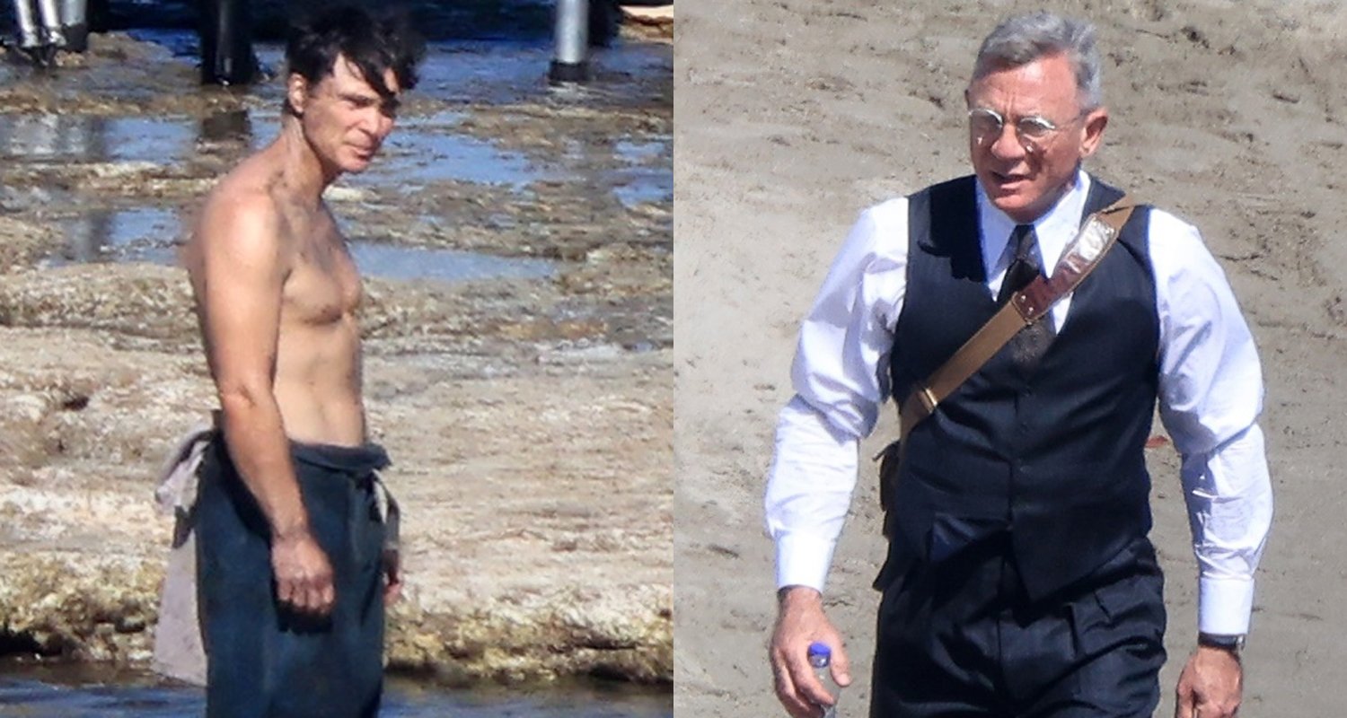 Cillian Murphy fica sem camisa enquanto ele e Daniel Craig filmam cenas de novo filme de prisão na Grécia | Fotos espontâneas Cillian Murphy Daniel Craig Filmes sem camisa | Notícias e fofocas sobre celebridades | Entretenimento, fotos e vídeos