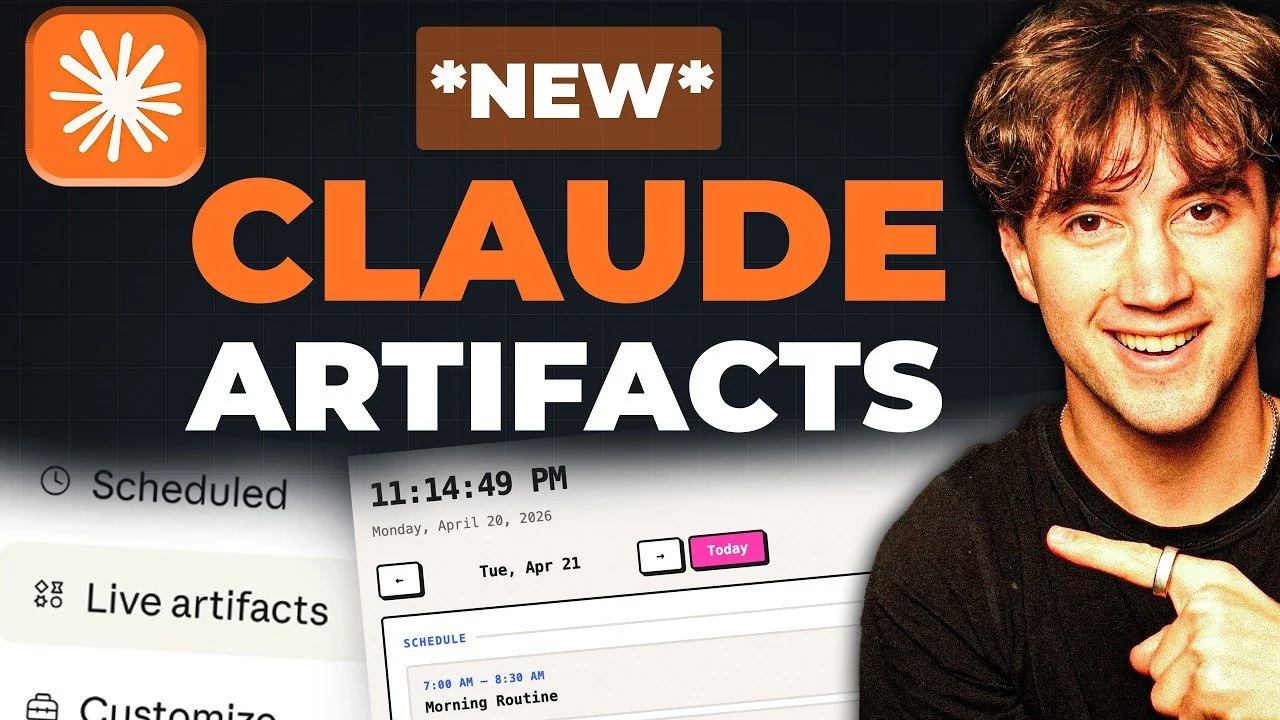 Claude Live Artifacts: como criar painéis em tempo real