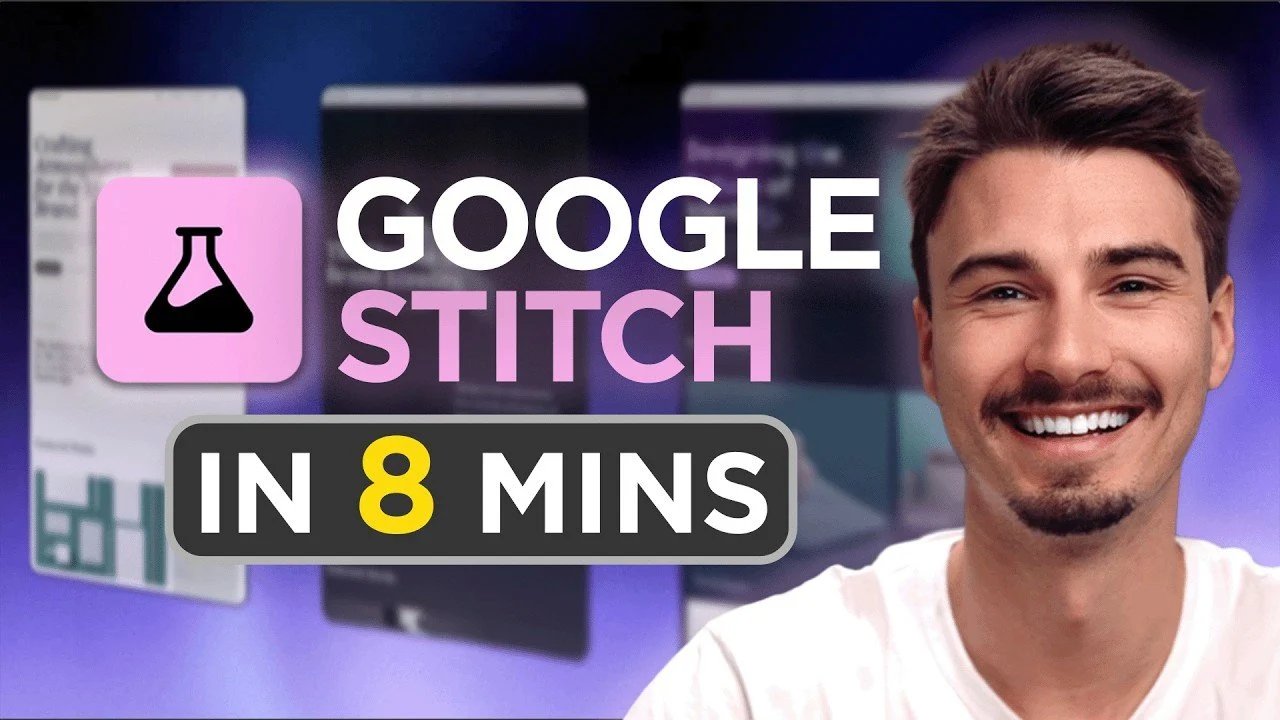 Como o Google Stitch usa conversas para criar protótipos de interfaces de usuário rapidamente