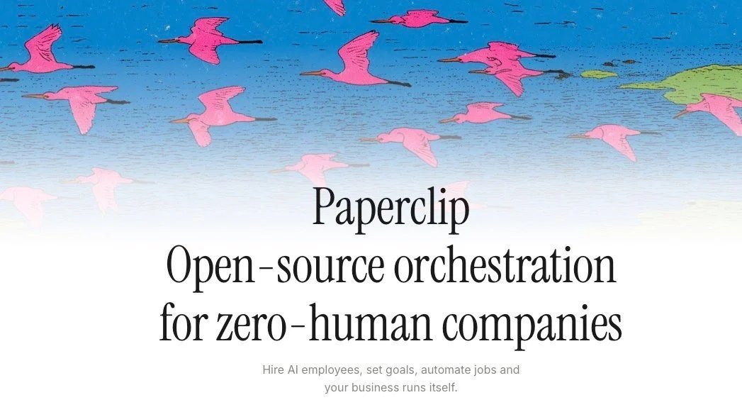 Como um clipe de papel organiza agentes de inteligência artificial para empresas autônomas
