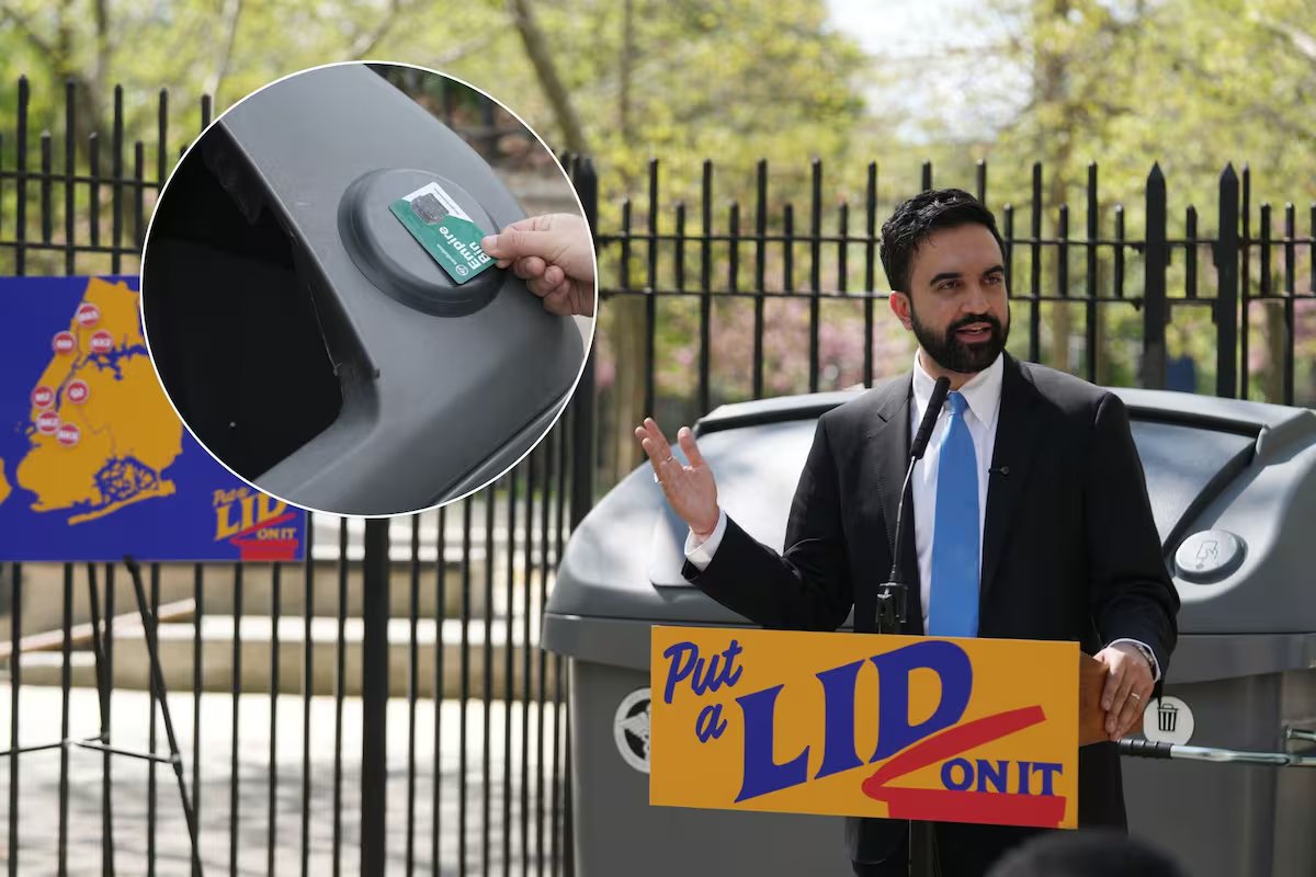 Contra os ratos de Nova York. seis novos distritos onde haverá 100% de contentores de lixo até 2027;