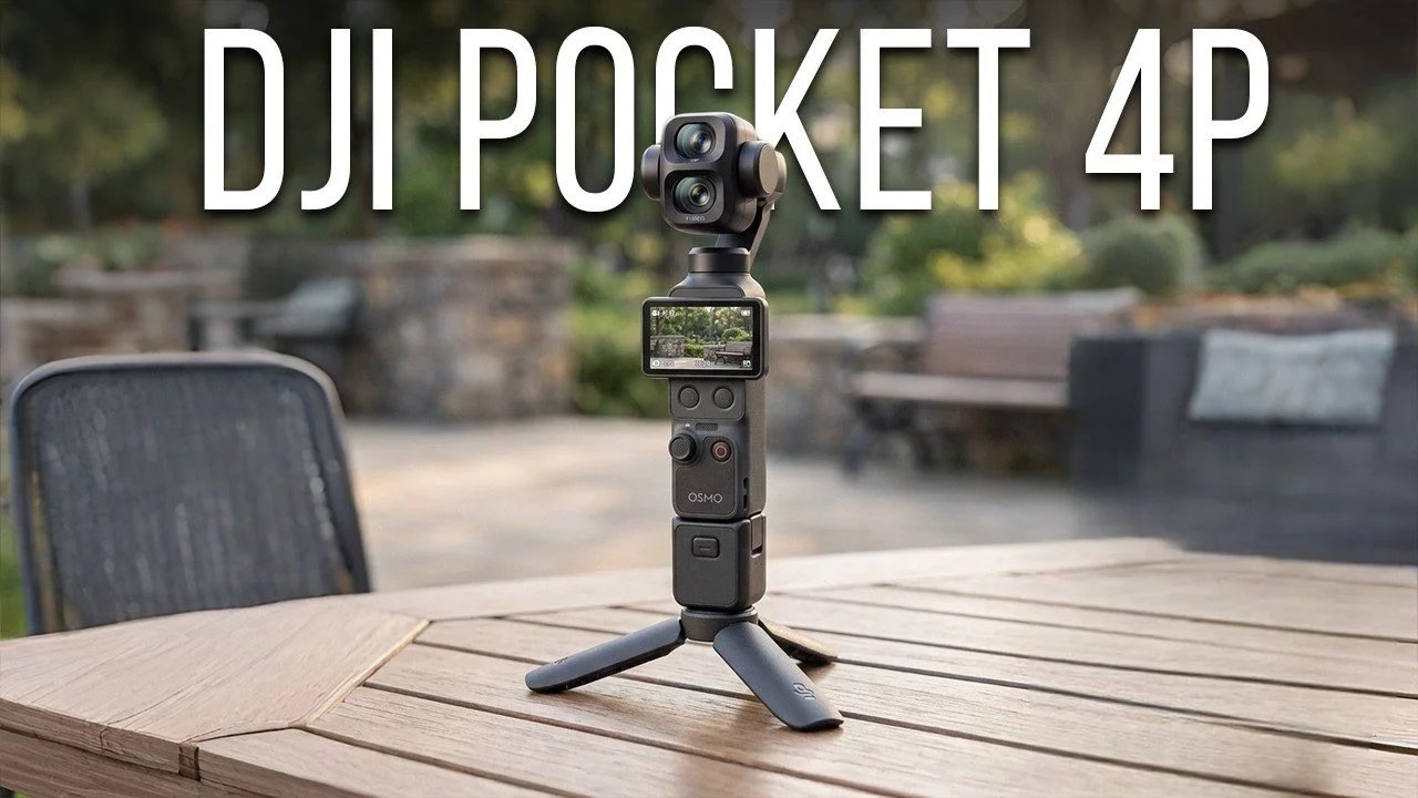 DJI Pocket 4 Pro: sensor de 1 polegada e câmera dupla