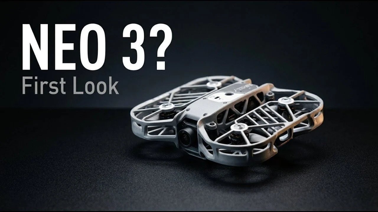 DJI aborda as deficiências do Neo 2 com um novo protótipo de drone