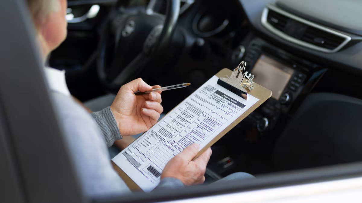 DMV no Texas. A partir de abril de 2026, a licença e a lei para registrar o carro como imigrante