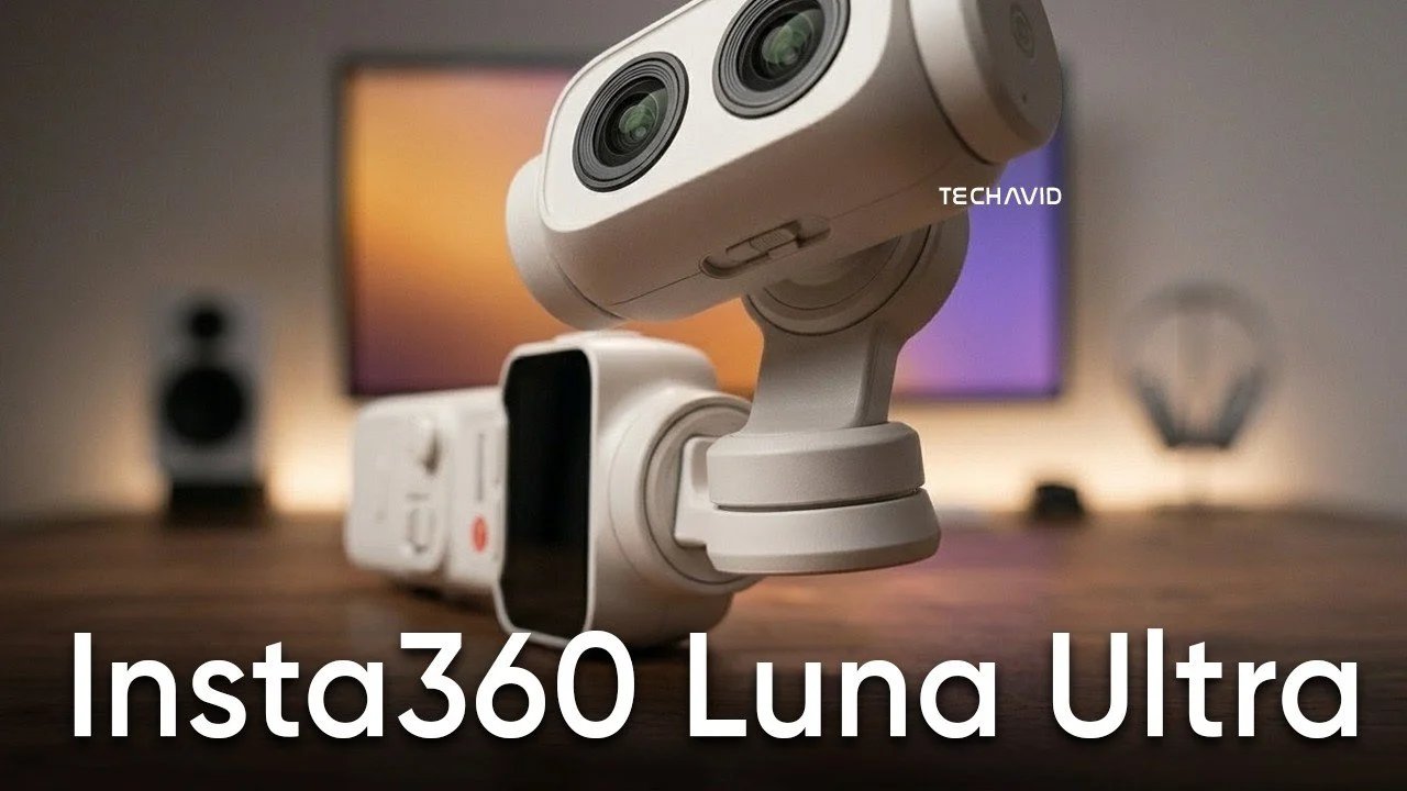 Data de lançamento do Insta360 Luna, especificações e recursos de zoom 12x