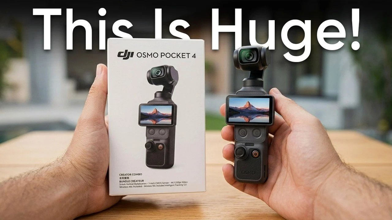 Data de lançamento, rumores, especificações e sensor do DJI Osmo Pocket 4