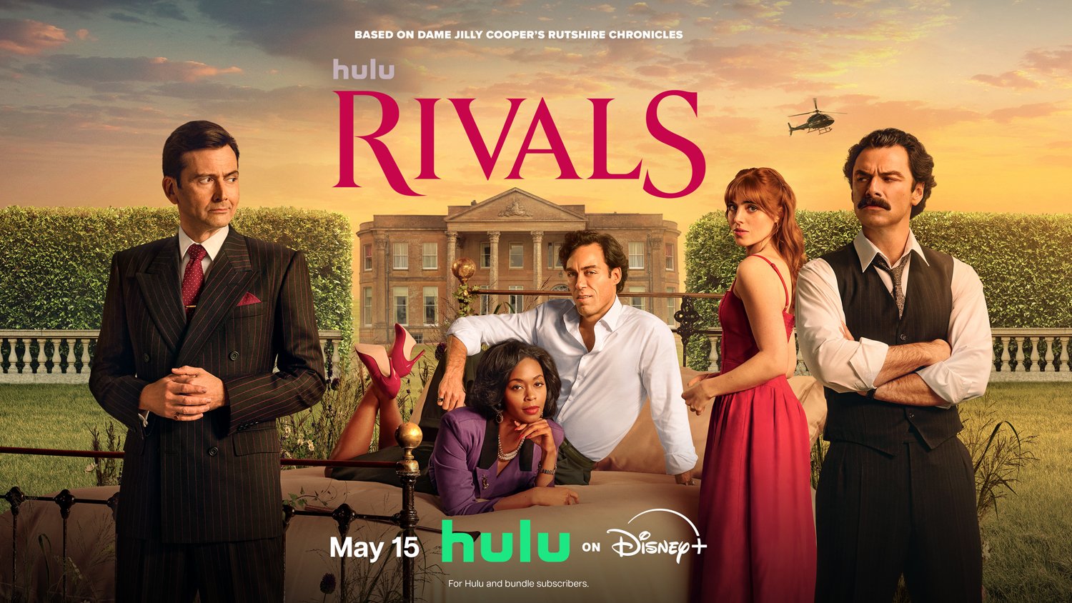 David Tennant retorna no trailer da 2ª temporada de ‘Rivals’ do Hulu – assista agora! | Aidan Turner, Alex Hassell, Annabel Scholey, Bella Maclean, Catriona Chandler, Claire Rushbrook, Danny Dyer, David Tennant, Emily Atack, hulu, Katherine Parkinson, Lisa McGrillis, Luca Pasqualino, Nafessa Williams, Oliver Chris, Rivais, Rufus Jones, Televisão, Trailer, victoria s | Notícias e fofocas sobre celebridades | Entretenimento, fotos e vídeos