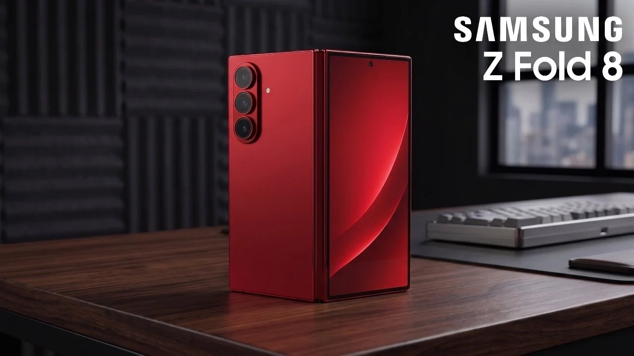 Design do Samsung Galaxy Z Fold 8: existe um vinco invisível?