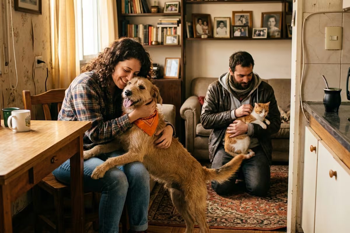 Dia dos animais. Os argentinos preferem gatos ou cachorros?