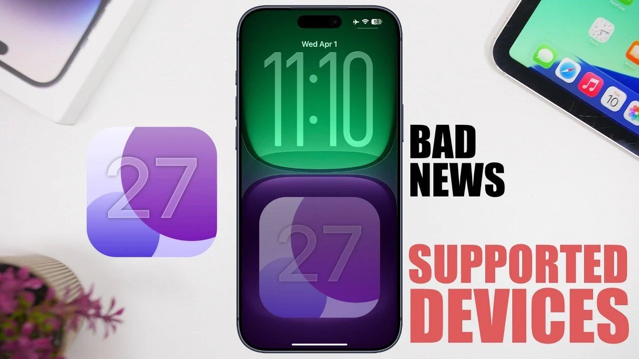 Dispositivos compatíveis com iOS 27: o que você precisa saber
