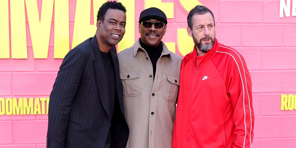 Eddie Murphy e Chris Rock comparecem à estreia de ‘Roommates’ para ...