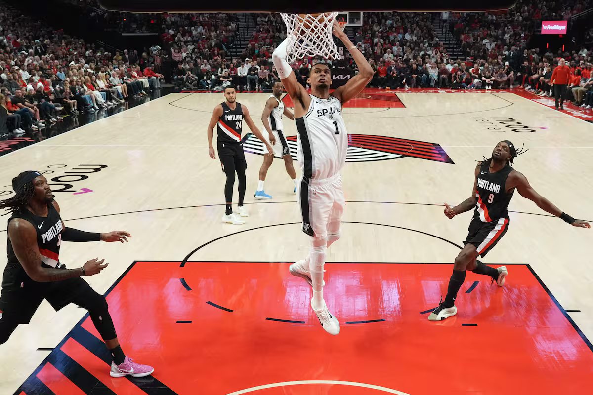 Eliminatórias. A vitória do San Antonio Spurs iluminou Wembanyama, que está irritado com a NBA