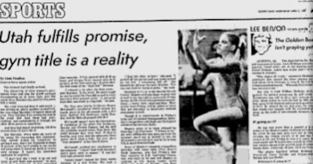Equipe de ginástica feminina de Utah inicia dinastia – Deseret News