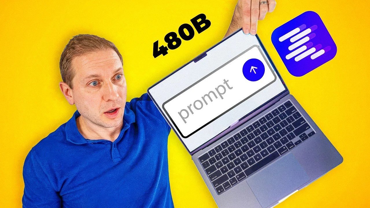 Executando enormes modelos de IA em um laptop de 16 GB