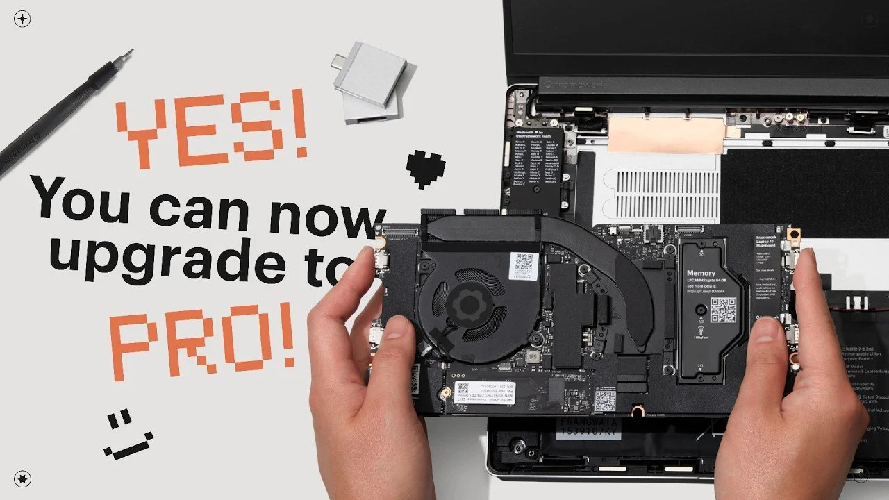 Framework Laptop 13 vs 13 Pro: guia completo de atualização