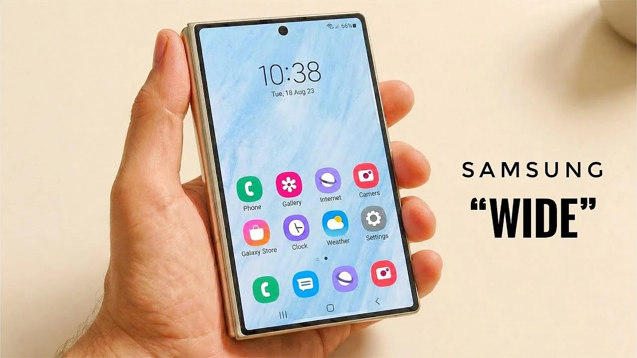 Galaxy Z Fold 8 Wide: a arma secreta da Samsung contra a Apple.