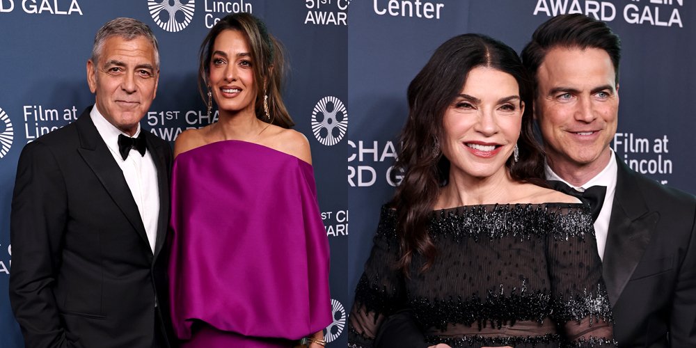 George Clooney é apoiado pela esposa Amal e amigos famosos na gala do Chaplin Awards | Amal Alamuddin Clooney, amal clooney, Fotos do Evento, George Clooney, John Turturro, Julianna Margulies, Keith Lieberthal, Richard Kind, Sam Rockwell, Stephen Colbert | Notícias e fofocas sobre celebridades | Entretenimento, fotos e vídeos