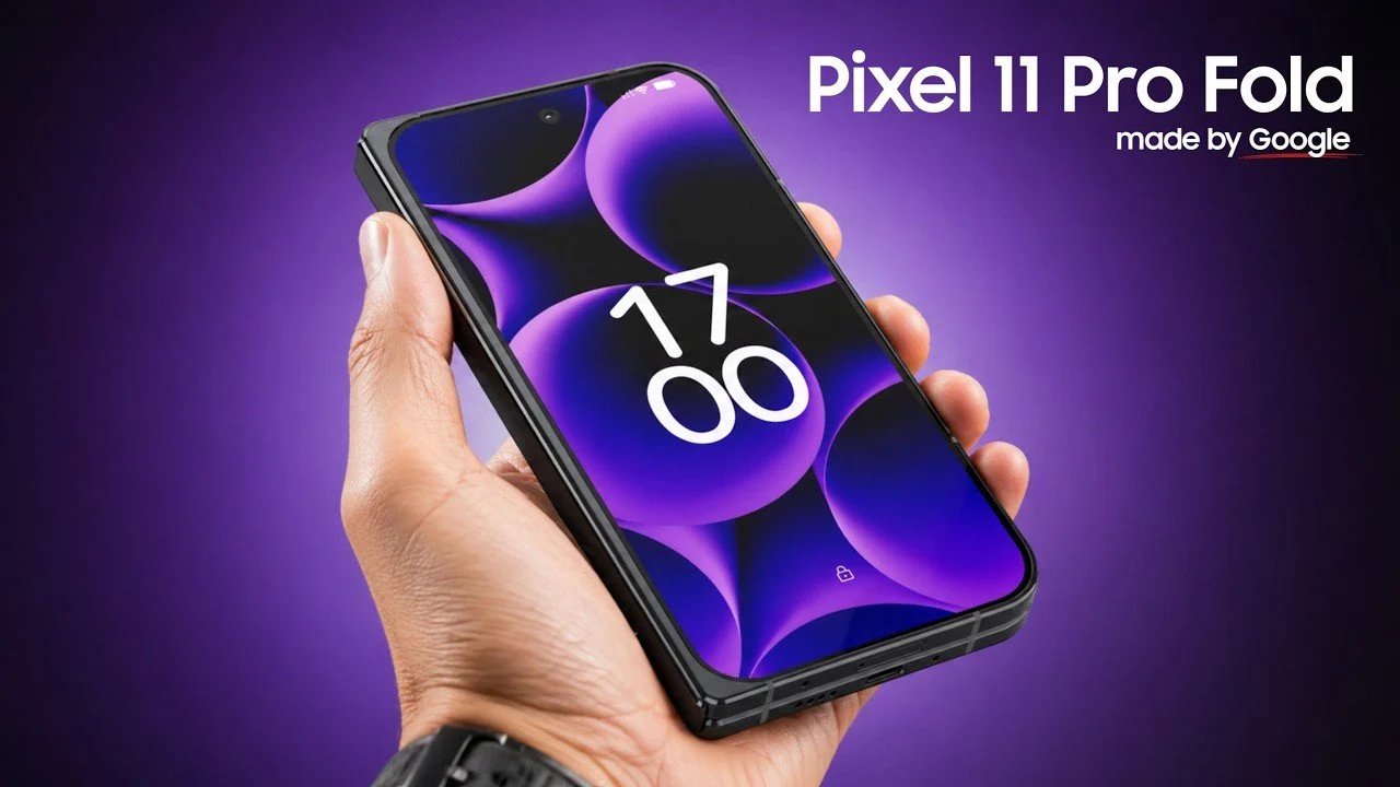 Google Pixel 11 Pro Fold vazou: Android 17 Beta revela design