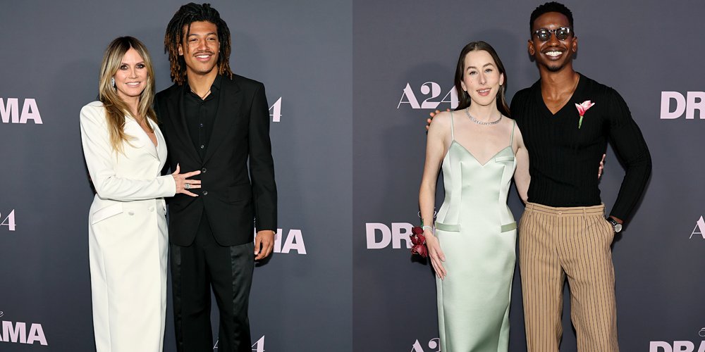 Heidi Klum e filho Henry Samuel juntam-se às estrelas Paul Dano, Alana Haim, Mamoudou Athie e mais na estreia de ‘The Drama’ em Nova York | A24, Alana Haim, Bobbi Salvor Menuez, Christian Siriano, Constance Wu, Eric Rutherford, Fotos do Evento, Heidi Klum, Henry Samuel, Jack Dylan Frazer, Jemima Kirke, Jordyn Curet, Katina Danabassis, King Princess, Krisoffer Borgli, Law Roach, Mamoudou Athie, Matt Rogers, Miles Cohen, Nick Har Nin, Project Nicolas, Paul Garcia, Runway, Richie Shazam, Sydney Lemmon, O Drama, Ziwe, Zoe Winters | Notícias e fofocas sobre celebridades | Entretenimento, fotos e vídeos