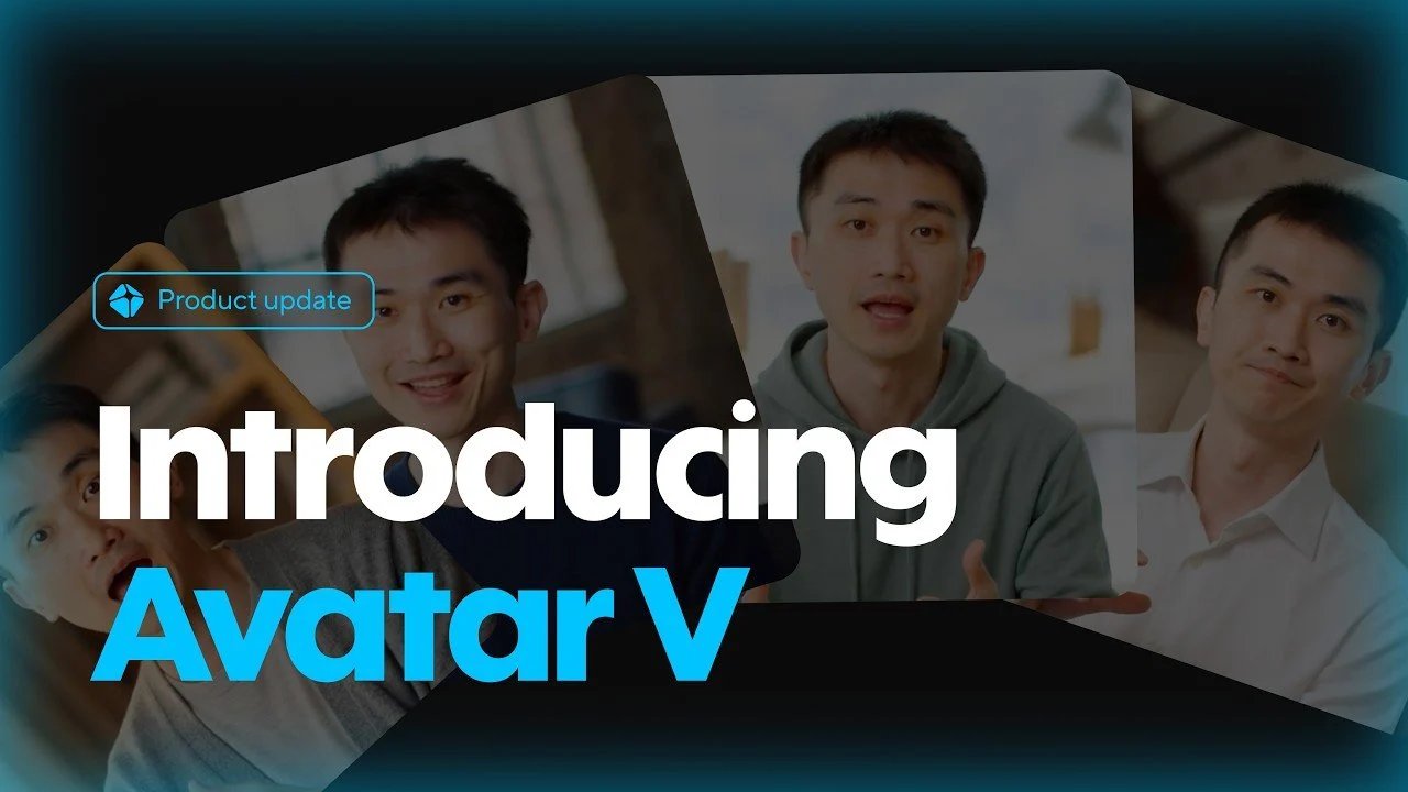 HeyGen Avatar V: Gerador de avatar de vídeo AI realista