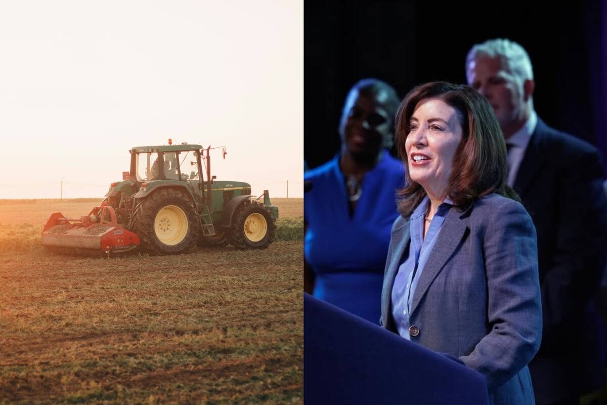 Hochul leva a luta contra os seguros para os campos de Nova York. “Os agricultores sentem o impacto”