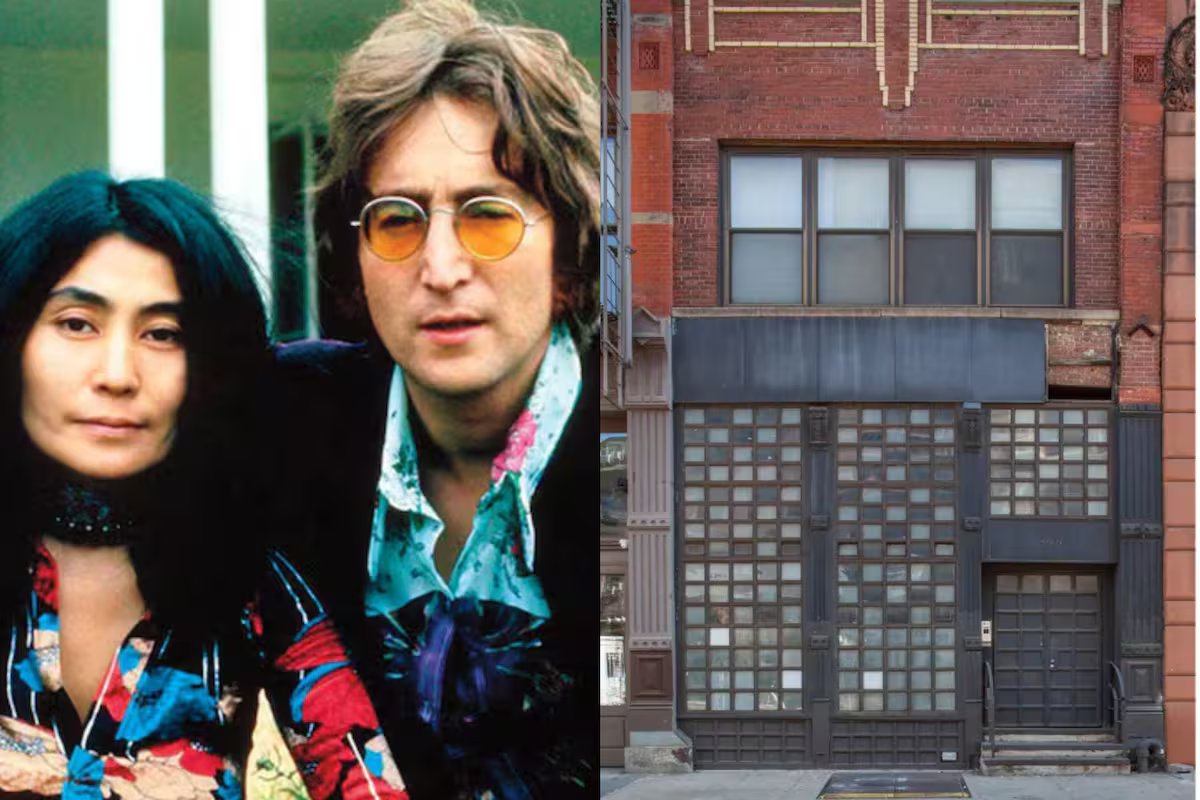 John Lennon e Yoko Ono. a história do primeiro apartamento do casal em Nova York