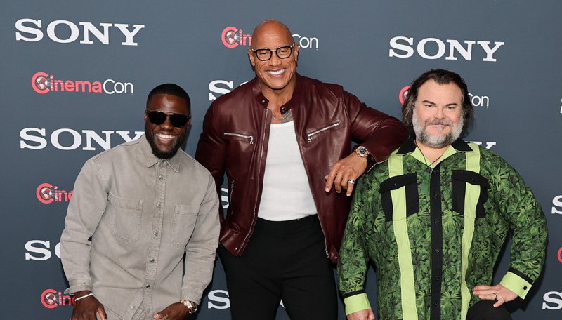 ‘Jumanji 3’ ganha título oficial, enredo revelado durante aparição do elenco no CinemaCon 2026 | 2026 CinemaCon, Dwayne Johnson, Jack Black, jumanji, Jumanji: Open World, Kevin Hart, Filmes | Notícias e fofocas sobre celebridades | Entretenimento, fotos e vídeos