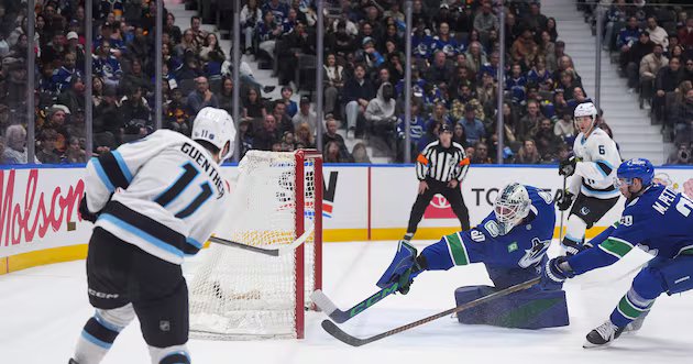 Keller marcou um hat-trick. Utah Mammoth venceu Vancouver Canucks por 7 a 4 – Desert News