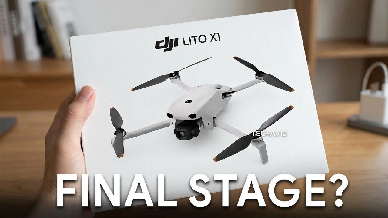 Lançamento do DJI Lito X1: unidades beta e embalagens de varejo reveladas