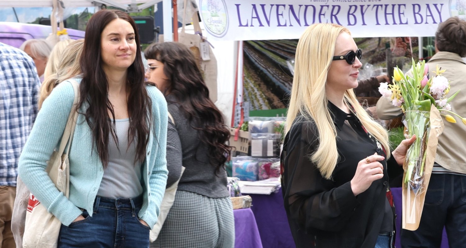 Lindsay Lohan e Shailene Woodley filmam ‘Count My Lies’ no Brooklyn Farmers Market | Fotos espontâneas, Count My Lies, Lindsay Lohan, Shailene Woodley | Notícias e fofocas sobre celebridades | Entretenimento, fotos e vídeos