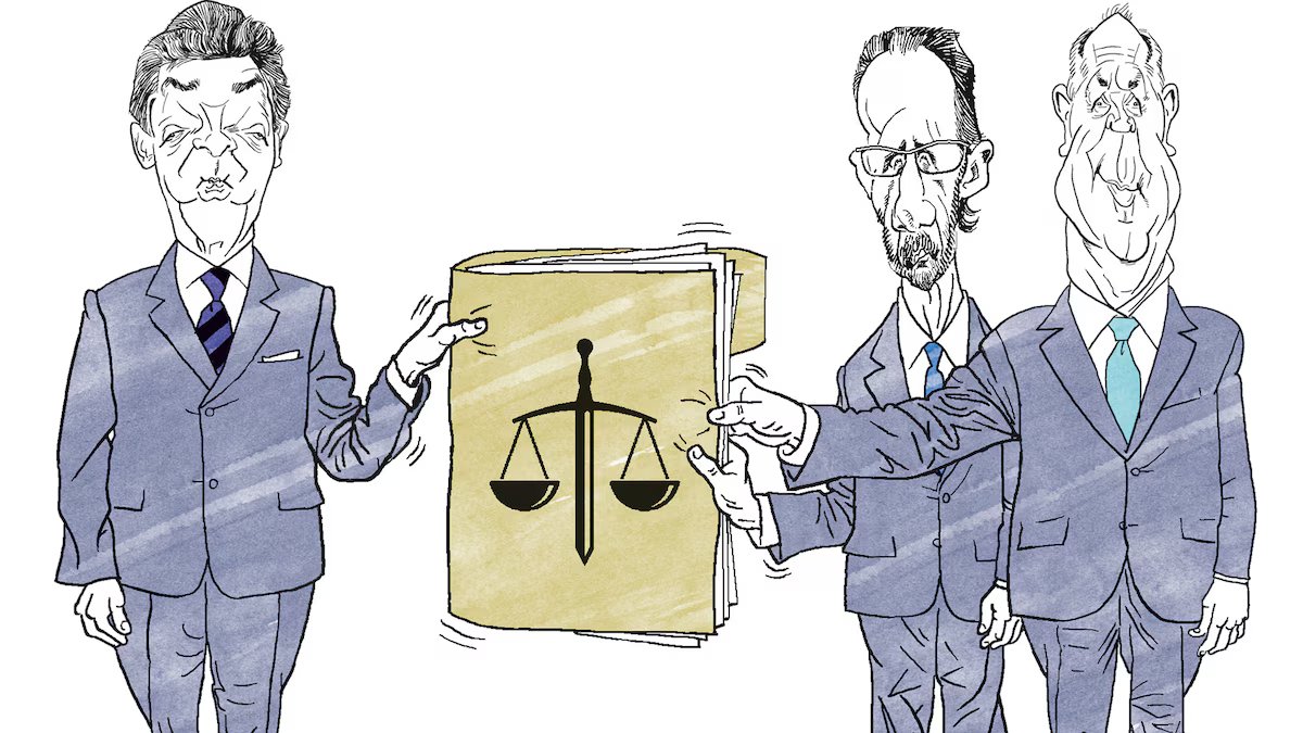 Mais rachaduras no topo do poder