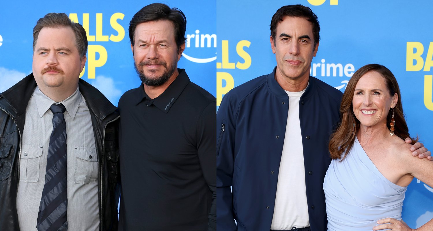 Mark Wahlberg, Paul Walter Hauser, Molly Shannon e outros saem para a estreia de ‘Balls Up’ em Los Angeles | Benjamin Bratt, Chelsey Crisp, Eric Andre, Eva de Dominici, fotos do evento, Mark Wahlberg, Molly Shannon, Paul Walter Hauser, Sacha Baron Cohen | Notícias e fofocas sobre celebridades | Entretenimento, fotos e vídeos