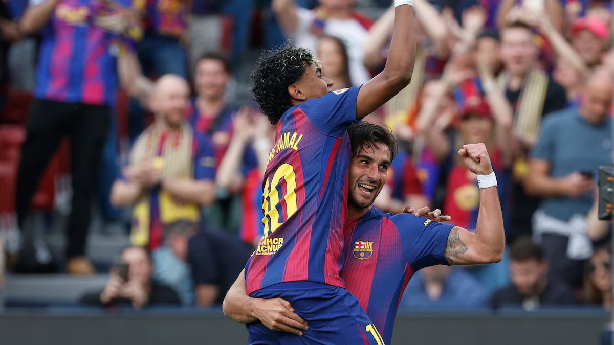 O Barcelona está a caminho da dobradinha no campeonato espanhol, o que não conseguiu sob o comando de Lionel Messi