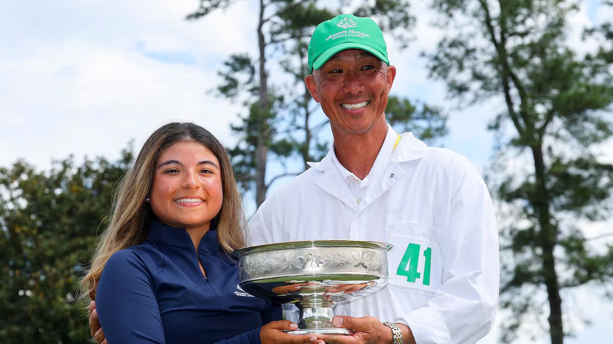 O colombiano que venceu em Augusta com a ajuda dos bombeiros locais como caddie. “Ele foi um jogo chave.”