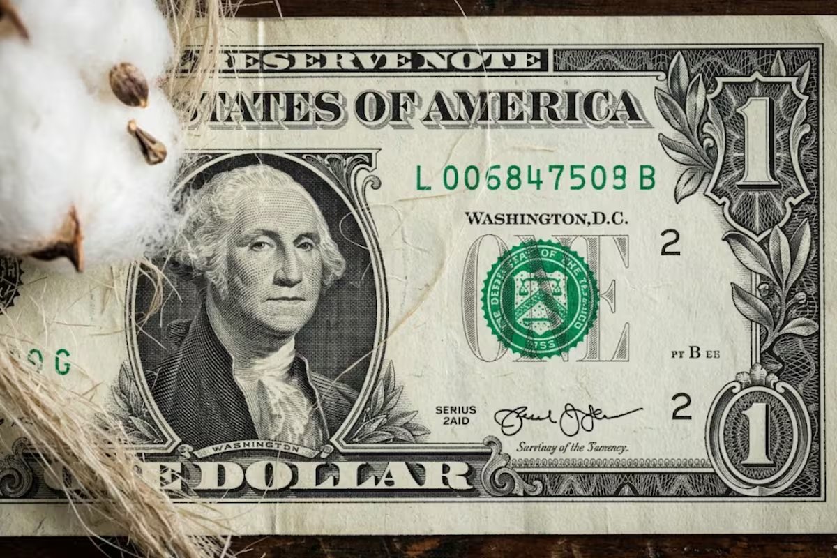 O dólar americano não é um pedaço de papel comum. eles são feitos de algodão do Texas e poucas pessoas sabem disso