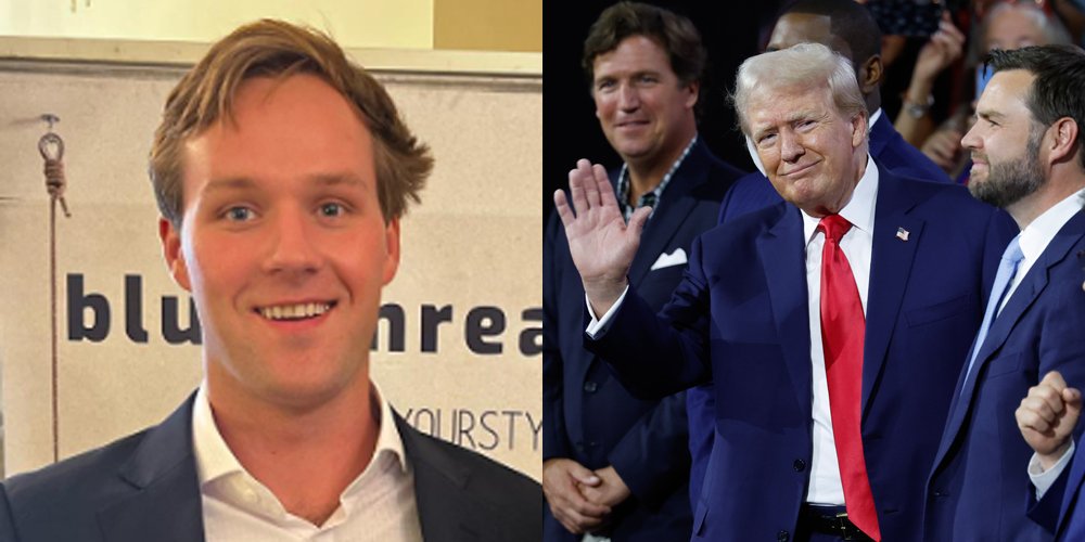 O filho de Tucker Carlson, Buckley Carlson, deixa o escritório de JD Vance em meio a ataques de Trump | Buckley Carlson, Donald Trump, MAGA, Política, Tucker Carlson | Notícias e fofocas sobre celebridades | Entretenimento, fotos e vídeos