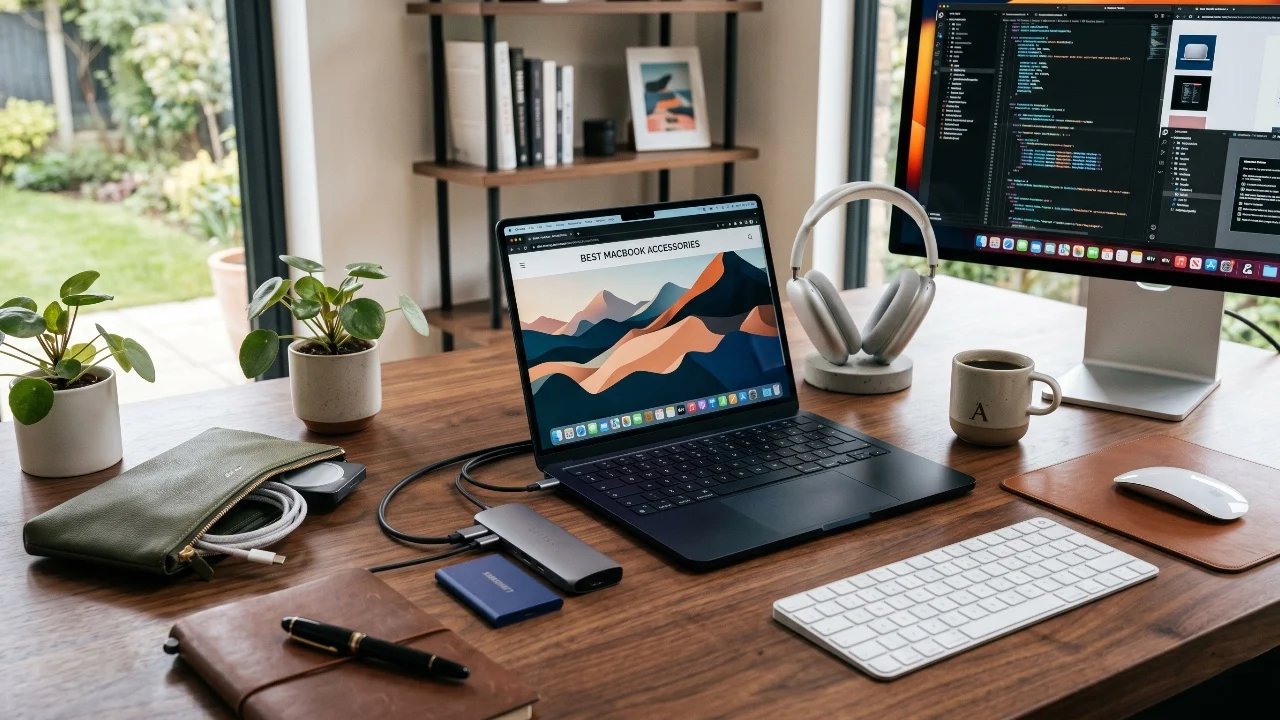 O melhor dos acessórios MacBook 2026: capas, hubs, unidades SSD, suportes