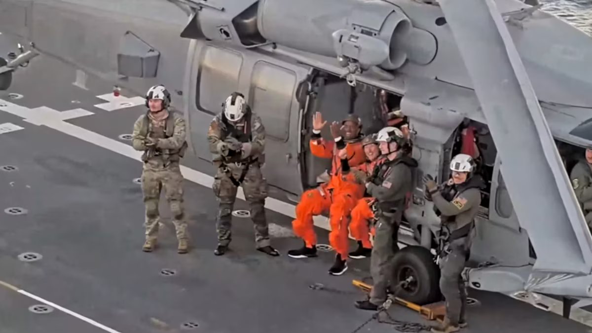 O processo que os astronautas do Artemis II seguirão na Terra: exame médico, vigilância e 45 dias de recuperação