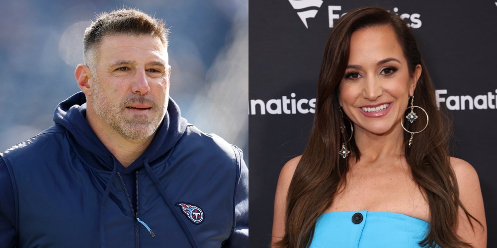 O técnico do Patriots, Mike Vrabel, e a repórter da NFL Dianna Russini conversam depois que fotos os mostram se abraçando no Sedona Resort | Dianna Russini, futebol, Mike Vrabel, NFL | Notícias e fofocas sobre celebridades | Entretenimento, fotos e vídeos