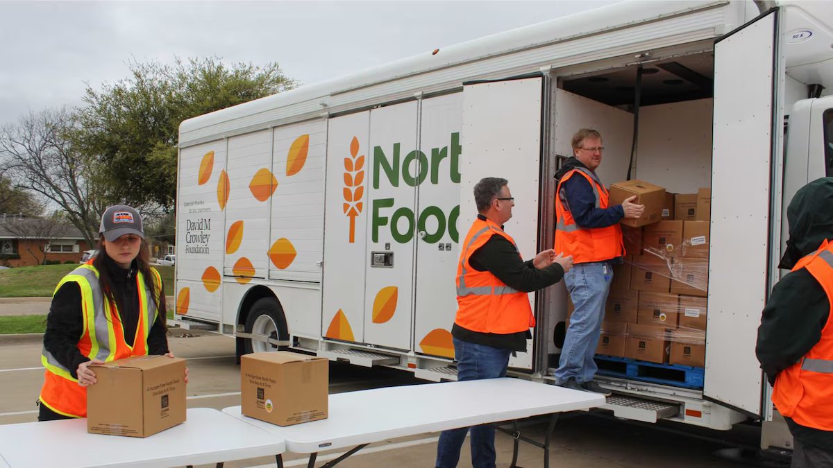 Onde eles entregarão comida grátis no Texas na semana de 6 a 12 de abril de 2026?