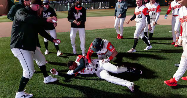 Os Bees marcaram três em seis jogos em casa contra o Space Cowboys – Deseret News