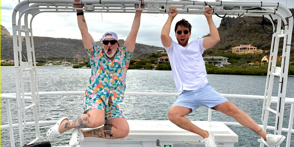 Os companheiros de banda do NSYNC, Lance Bass e Joey Fatone, desfrutam de uma escapadela de casal no Sandals Royal Curaçao | Fotos espontâneas, Joey Fatone, Lance Bass, nsync | Notícias e fofocas sobre celebridades | Entretenimento, fotos e vídeos