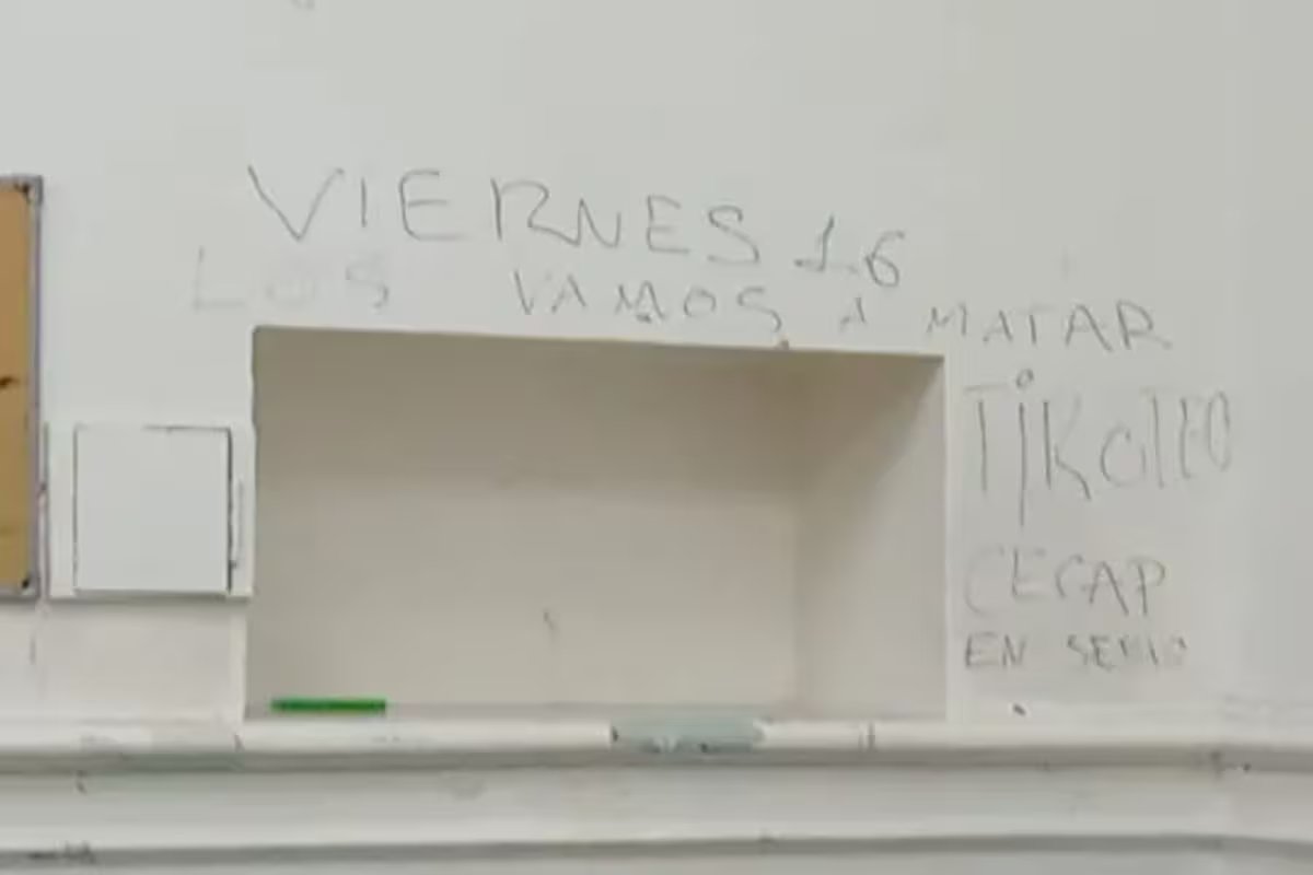 Pellegrini foi ameaçado de tiro. “Na sexta-feira, dia 16, vamos matá-los”.