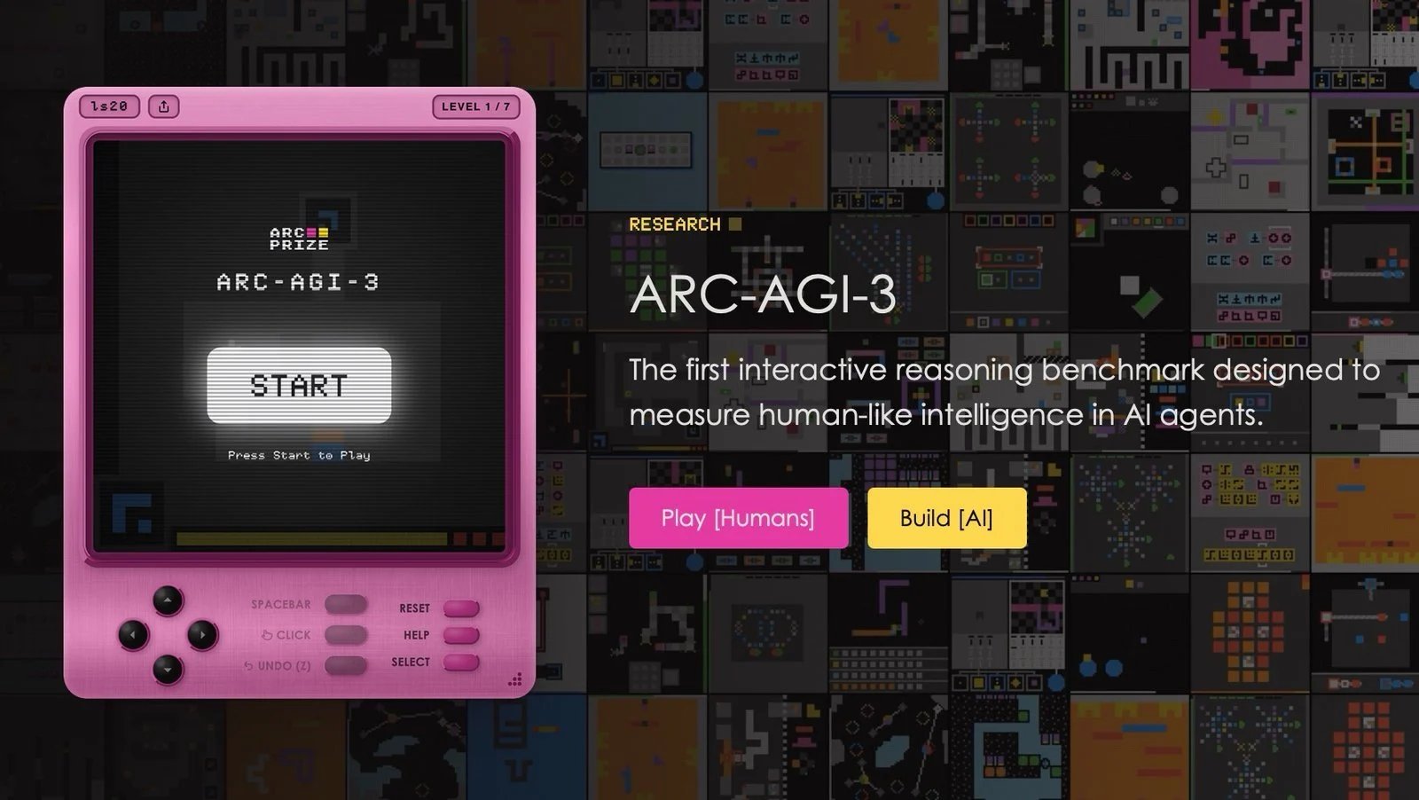 Por que o ARC AGI 3 é tão difícil para modelos de IA, fácil para humanos