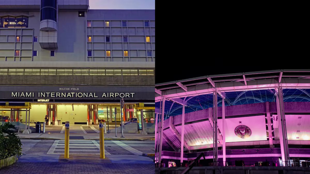 Problemas com o Ministério da Administração Interna. Inter Miami inaugura NU Stadium e alerta viajantes para voarem no sábado, 4 de abril