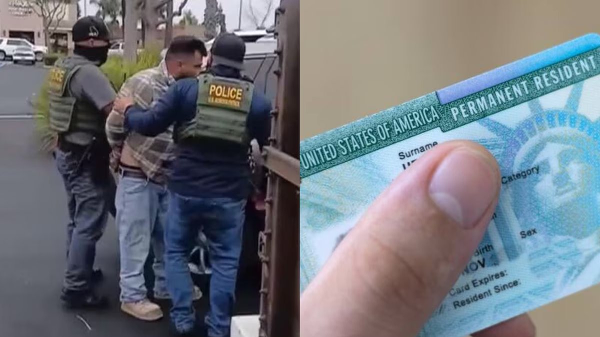 Procure o cartão verde. ele é pai de um fuzileiro naval e foi detido pelo ICE em Home Depot, mas agora está livre