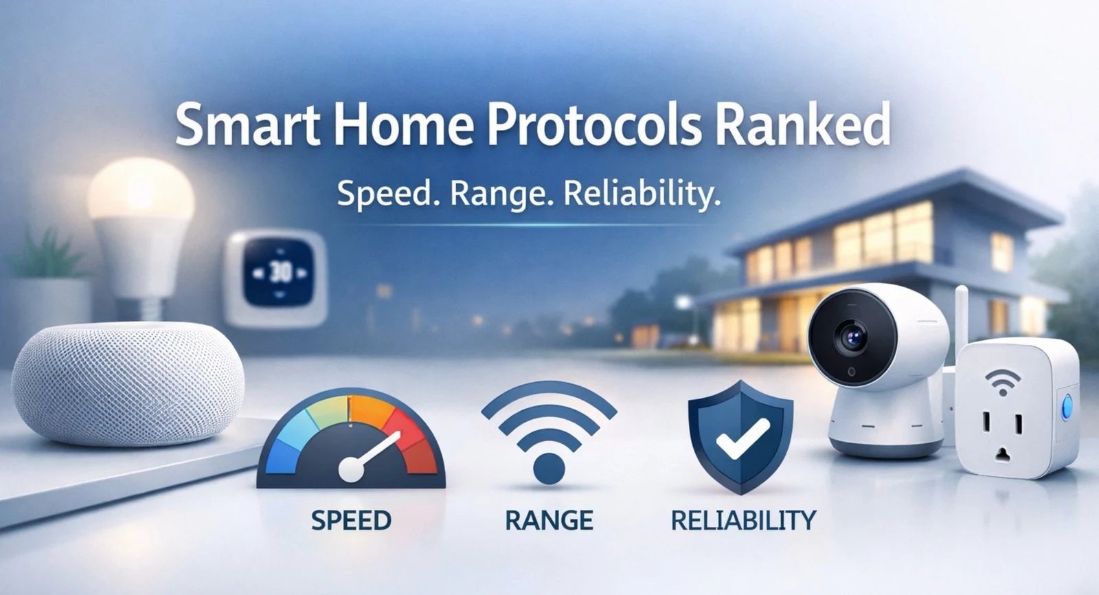 Protocolos de casa inteligente classificados: Threads Wi-Fi Zigbee Z-Wave