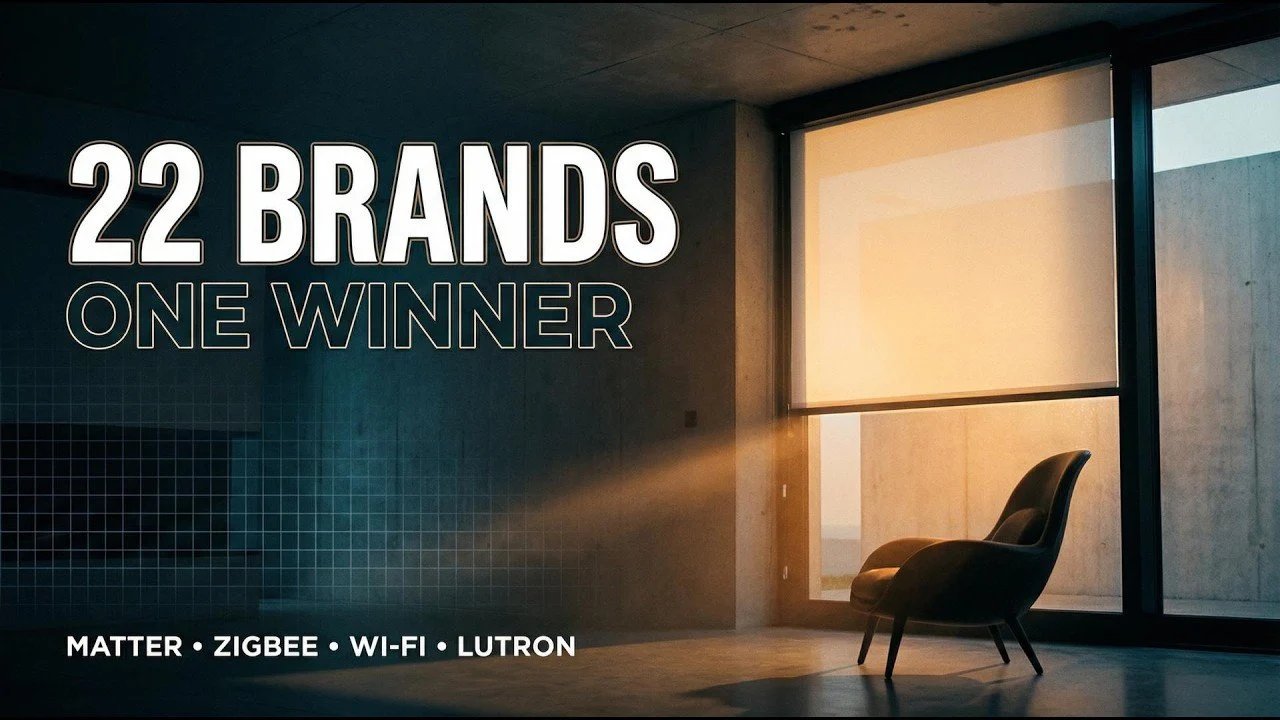 Quais persianas inteligentes você deve comprar? : SmartWings vs Lutron vs Eve