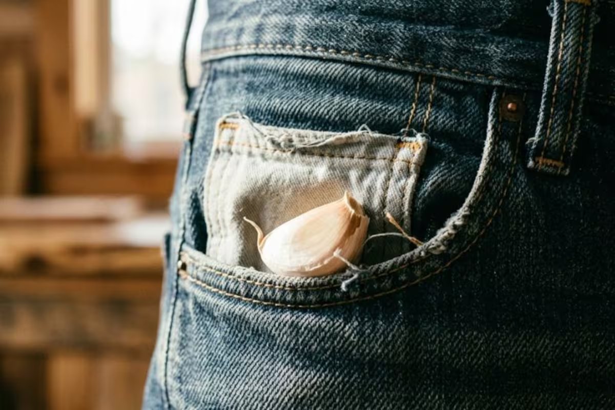 Quais são os benefícios desconhecidos de carregar um dente de alho no bolso da calça?